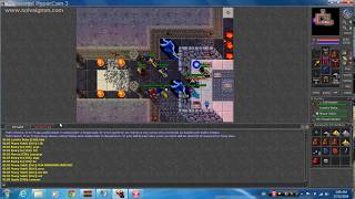Berserker team annihilated in open tibia server By Yewchyn, And team