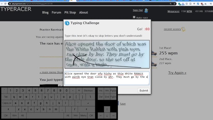 I reached an average of 200.0 wpm on 2,000 different quotes on TypeRacer --  perhaps my biggest typing achievement so far! : r/typing