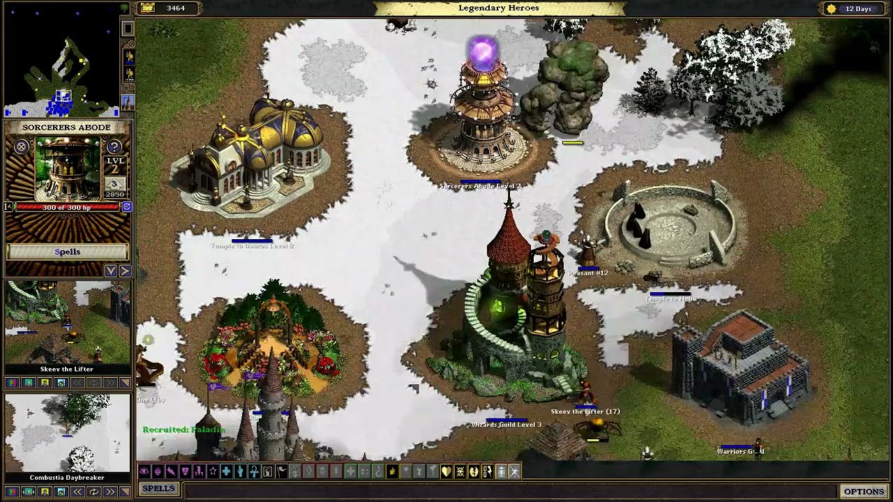 Majesty - Legendary Heroes (no Wizard Towers) in 24 days