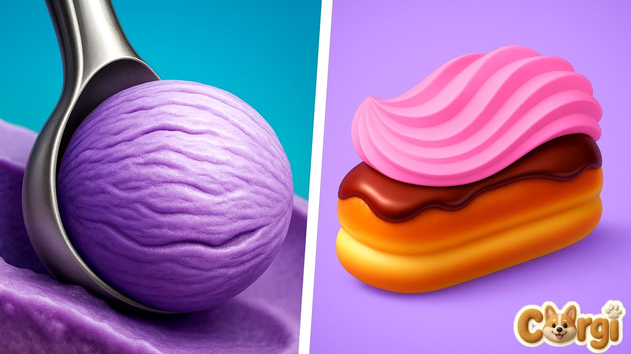 Ice Cream Games VS Perfect Cream - Very Satisfying and Relaxing ASMR Gameplay Walkthrough