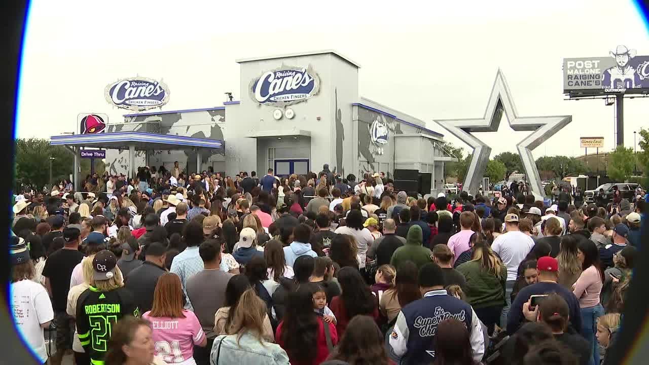 Post Malone and The Dallas Cowboys Team Up with Raising Cane's to