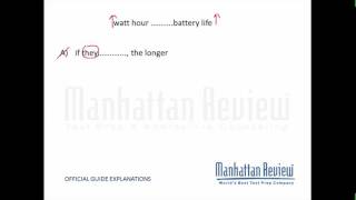 Manhattan GMAT Verbal Tips: Parallel Structure Parallel Structure Sat Act Gmat Tips Tricks Prep For Success