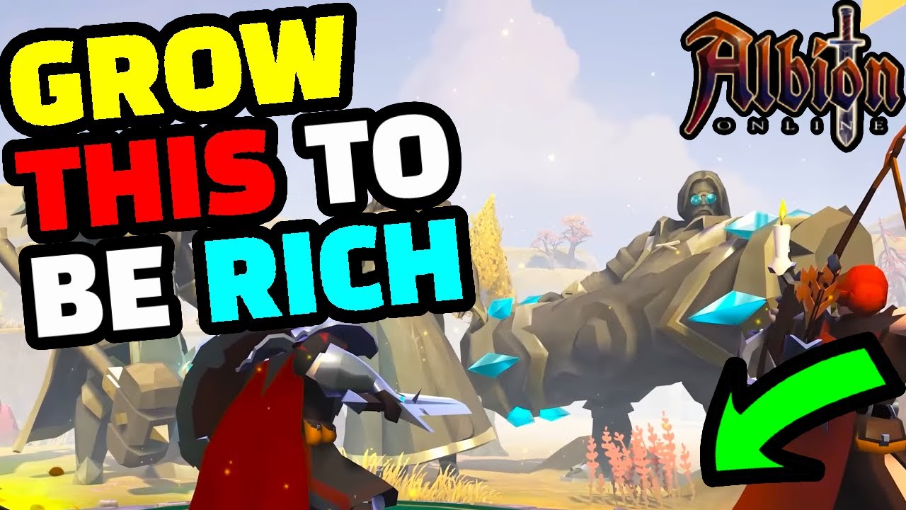 How to GET RICH Farming HERBS In Albion Online YouTube