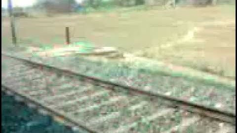 High Speed Crossing of Poorva Exp