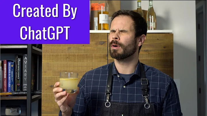 ChatGPT Mixologist: Creating Mouthwatering Cocktails!