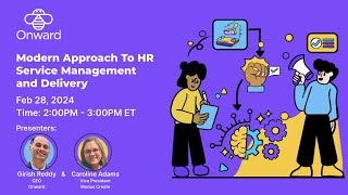 [Webinar Recording] Modern Approach To HR Service Management and Delivery