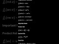 differentiation basic formula  2