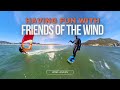 Chasing the wind with friends