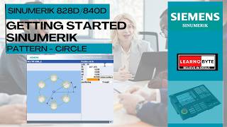 SIEMENS SINUMERIK 828D | 840D  | SHOPMILL | Getting Started | POSITION PATTERN - CIRCLE | TUTORIALS