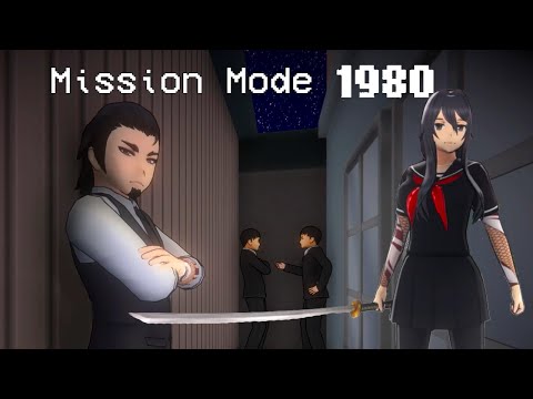 Видео: Риоба стала якудзой в Mission mode Yandere Simulator 1980