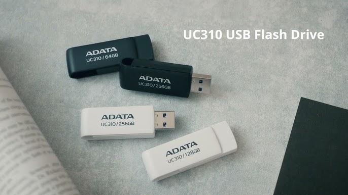 Clé USB Adata AUV350 / 32 Go / USB 3.2 / Silver