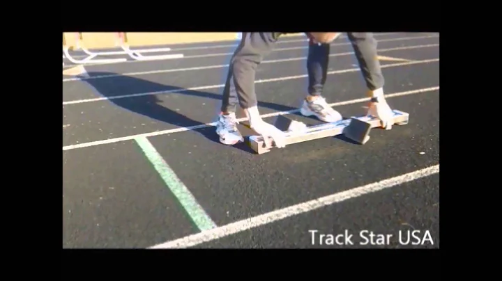 How to set up the starting blocks - Track Star USA