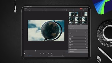 Watch Stu Mask Text Behind a World Globe Using #LumaFusion ‘s Cropping & Keyframes