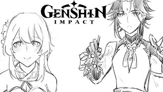 Xiao and the Mistletoe (Genshin Impact Comic Dub)