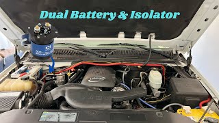 05 Tahoe Z71 Dual Battery and Isolator Install