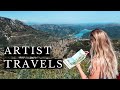 Artist & Sketchbook | Greece Travels