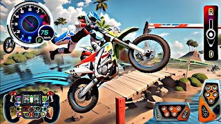 Bike GT Mega Ramp Racing Simulator 3D - Extreme Motorcross GT Bike Stunt Racer - Android Gameplay screenshot 3