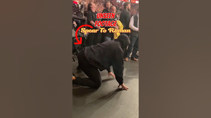 UNSEEN FOOTAGE— Bron Breakker SPEARS Roman Reigns!😳