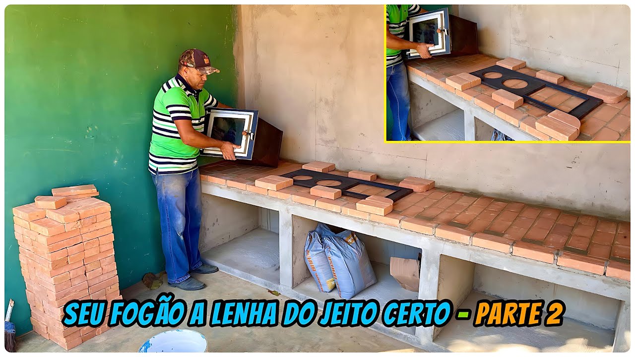 Como Fazer Seu Fogão a Lenha do Jeito Certo | parte2 - Essa é a Parte Mais Importante - Wood Stove