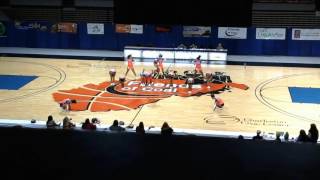 Tolsia High School AA WVSSAC Cheer States 2015