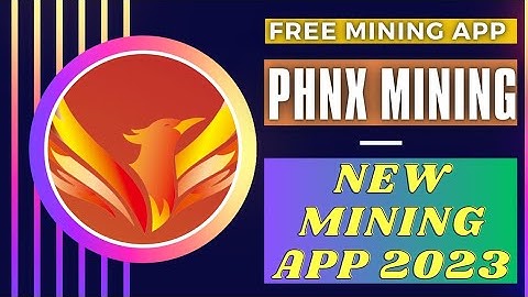 Phoenix Network mining.New mobile mining app 2023.Mining apps today.