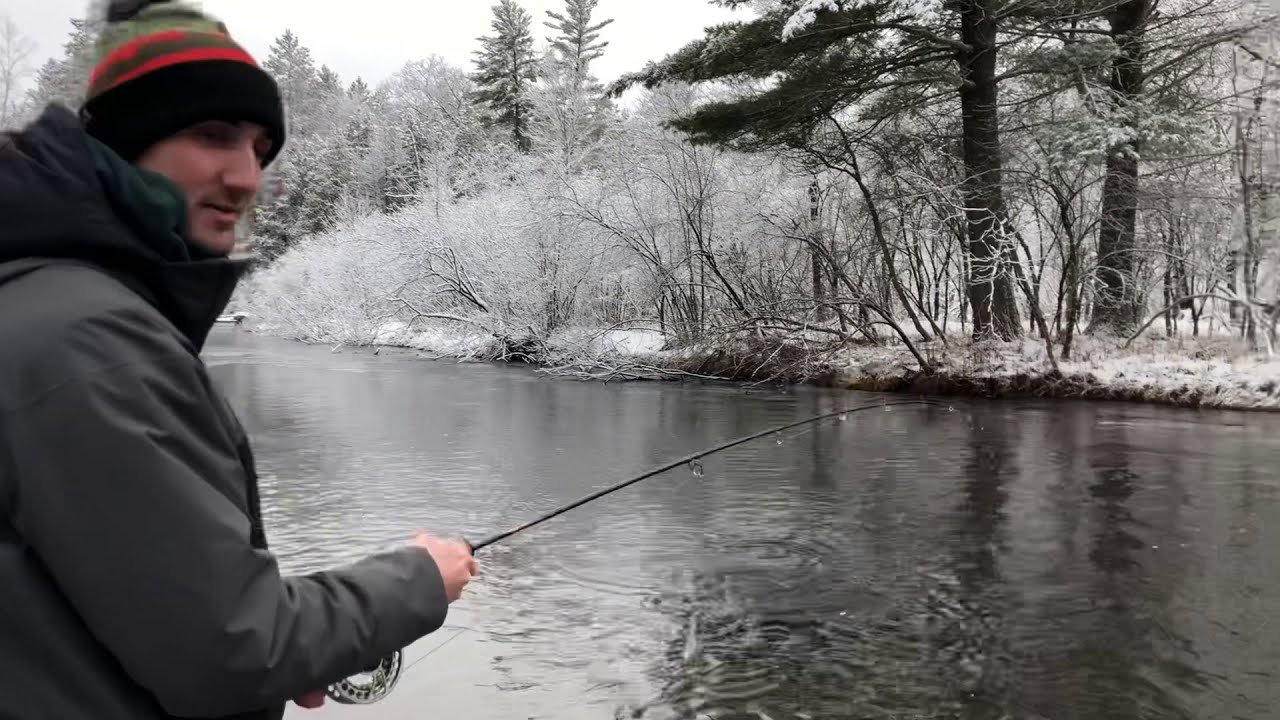 Winter Streamer Fishing TFO Rods YouTube