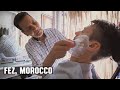 💈 Traditional Fez, Morocco, Medina Barber Shop Wet Shave