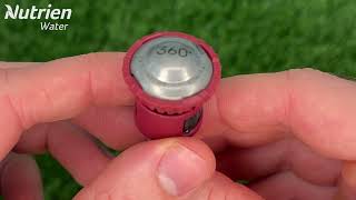 How To Adjust Rainbird R-Van Nozzles