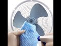 Coloquei um saco no meu ventilador! Parei de passar trabalho!