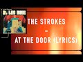 The Strokes - At The Door (Lyric Video) - The New Abnormal 2020