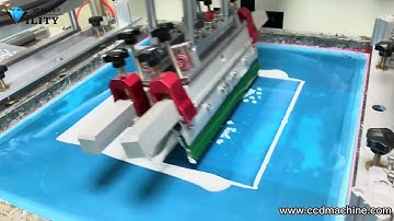 Roll to Roll CCD Vision Screen Printing Machine for Heat Transfer Label