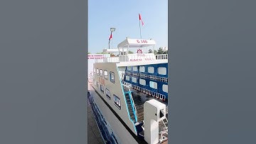 Bến phà Rạch Miễu 100 tấn được phục dựng ở giếng nước Mỹ Tho #shorts #1464