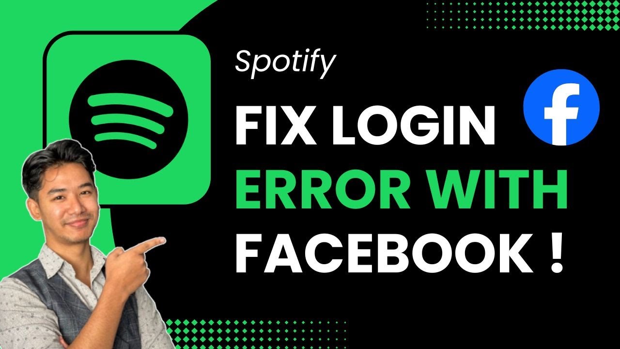 How to Fix Spotify Login Error (Facebook Login Failed) !