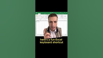 Would you use this Excel keyboard shortcut? #excel #finance #financebro