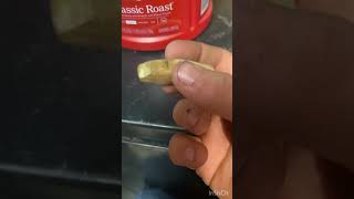 Making a wooden ice jig