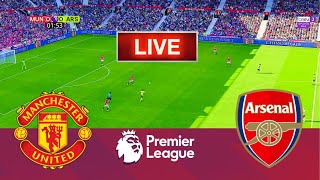 LIVE🔴| Manchester United Vs Arsenal - Premier League | Live Football Match | Pes 21