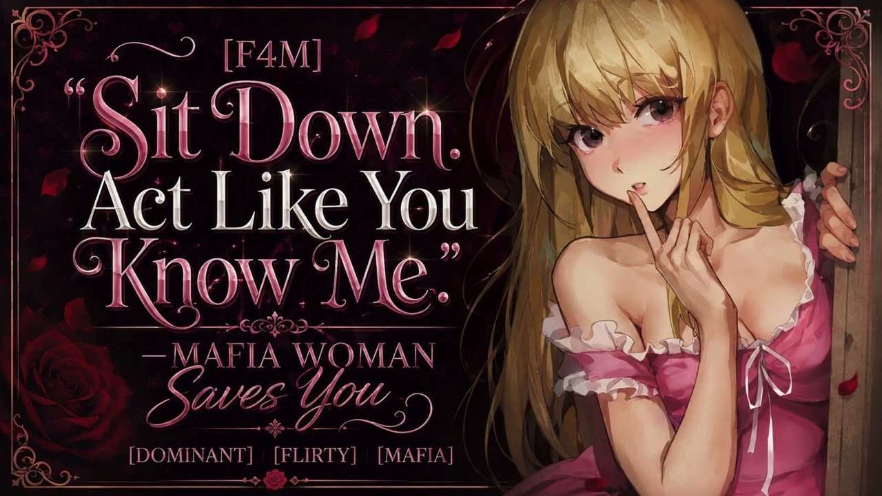 🖤  Mafia Princess Saves You From Trouble… Now You Owe Her [ASMR Roleplay] [Dominant] [Flirty] F4M