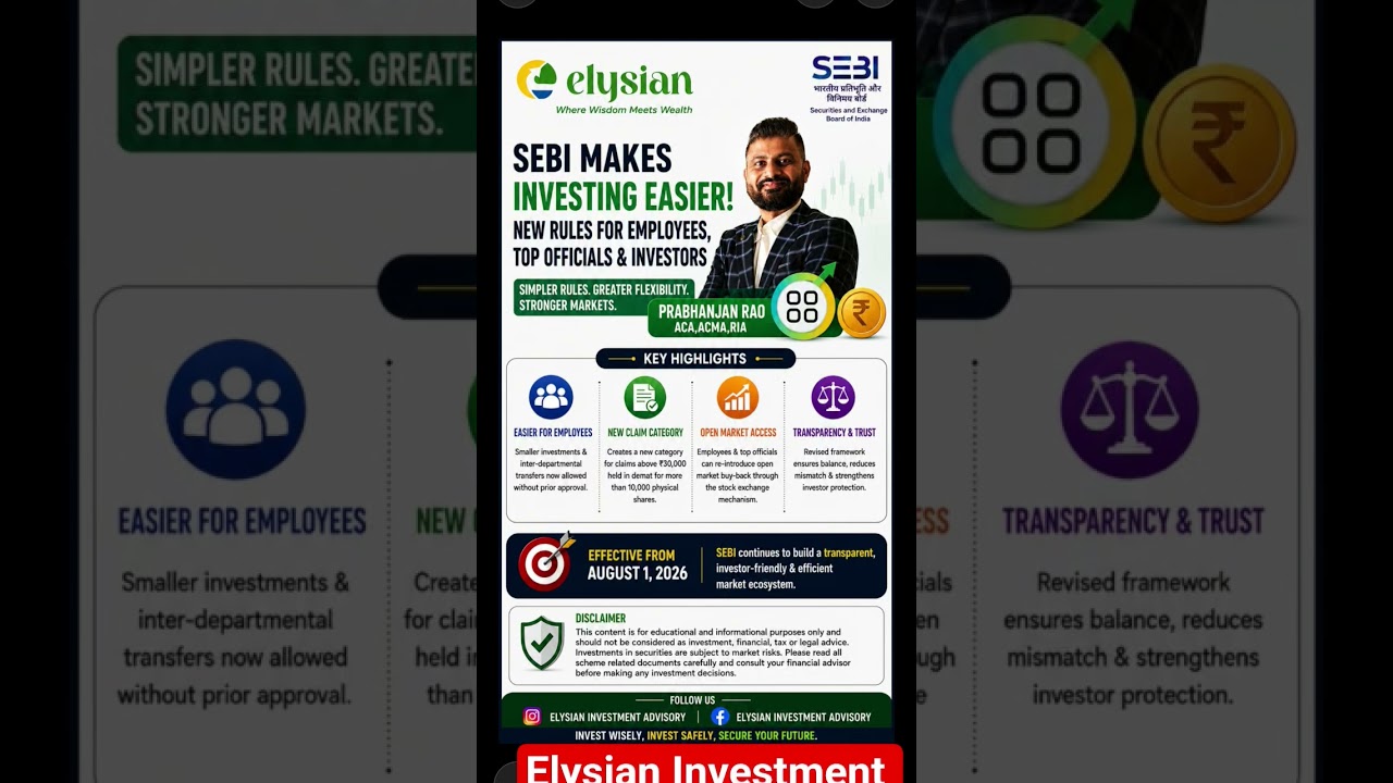 SEBI Changes Everything.What Every Investor Must Know!#sebi #stockmarket #update #bse #viral#trading