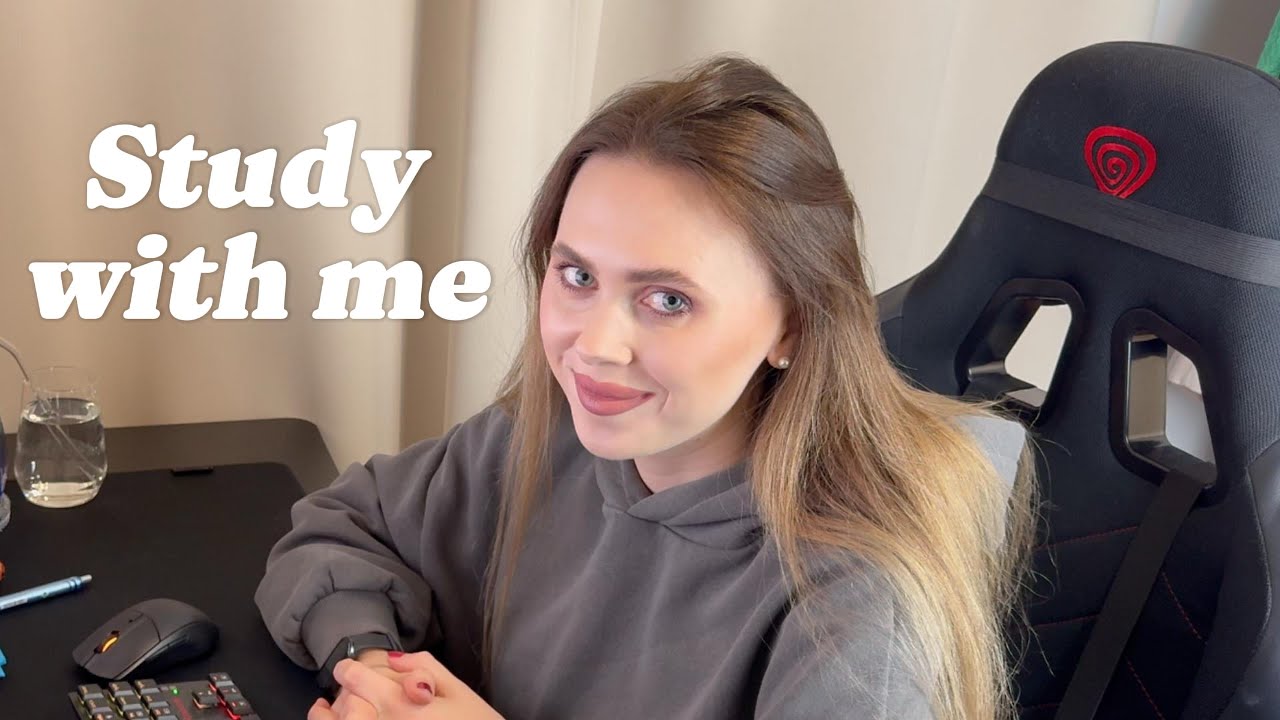 Evening Study With Me 🌙 | 1 Hour 20 Min Deep Focus ⌨️ Keyboard ASMR + Calm Music | No Talking