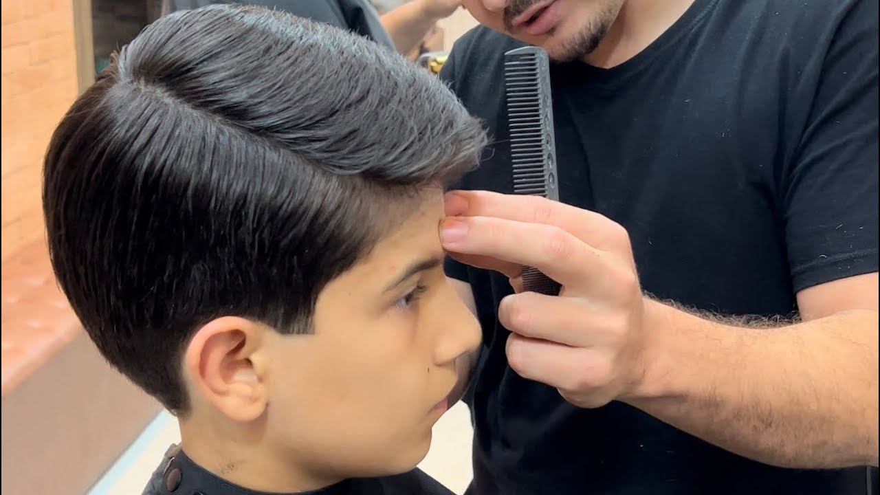 Aprenda fazer corte de cabelo de criança | corte de cabelo kids - YouTube