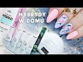 Hybrydy w domu Krok po Kroku + jak malować hybrydą * Candymona * Cały manicure marką Clavier