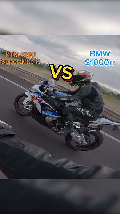 KTM 1290sd vs BMW S1000rr #motovlog #motovloggreece #ktm1290superduker #bmws1000rr #ktm #vs #bmw