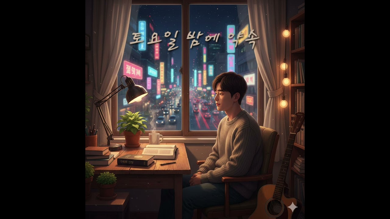 토요일 밤의 약속 #믿음지키기 #발라드트로트 #CCM트로트 #주말묵상 #주말 