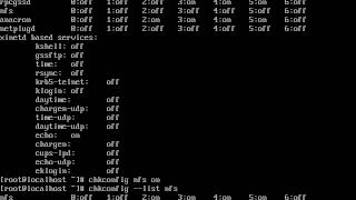 Using Chkconfig in Red hat Linux