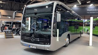 2023 Mercedes Ecitaro Electric Bus Interior and Exterior FIAA 2022 Madrid Ifema