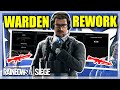 Warden Realistic Rework! The Actual Way To Fix Him! Rainbow Six Siege Warden Leak!