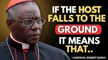 Cardinal Sarah: MOST CATHOLICS DON’T KNOW, BUT IF THE HOST FALLS TO THE GROUND, IT MEANS… 🔴