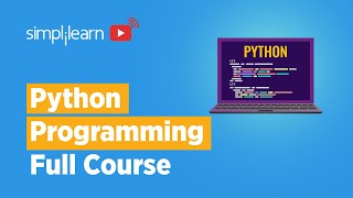 Python Programming Full Course | Learn Python In 8 Hours | Python Full Course | Simplilearn