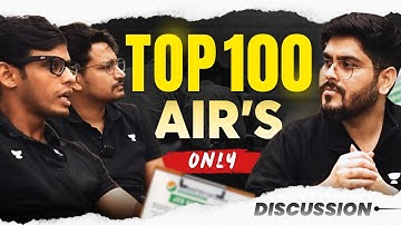 THE AIR 100 Strategy For IIT JEE🔥