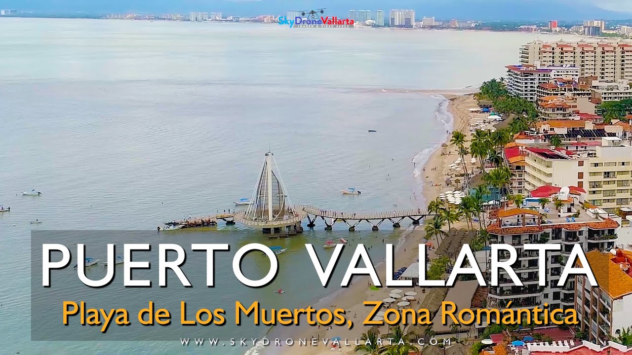 Playa Los Muertos y Muelle / Los Muertos Beach & Pier Puerto Vallarta México